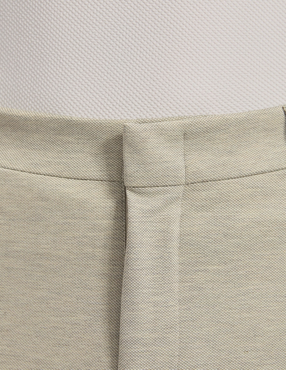 Pantalón formal de vestir recto vittorio forti para hombre