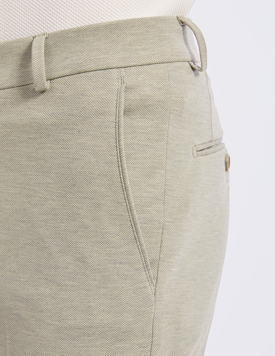 Pantalón formal de vestir recto vittorio forti para hombre