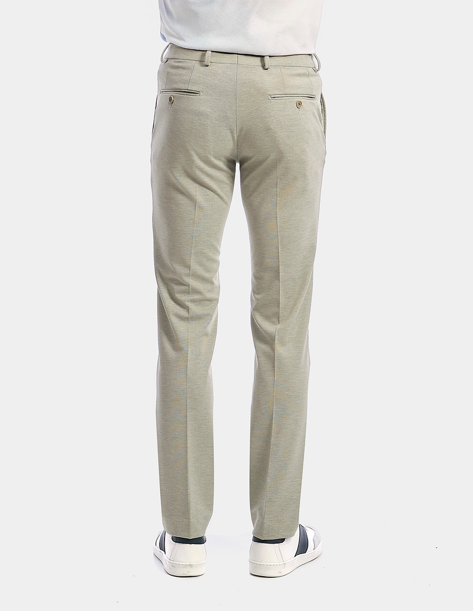Pantalón formal de vestir recto vittorio forti para hombre