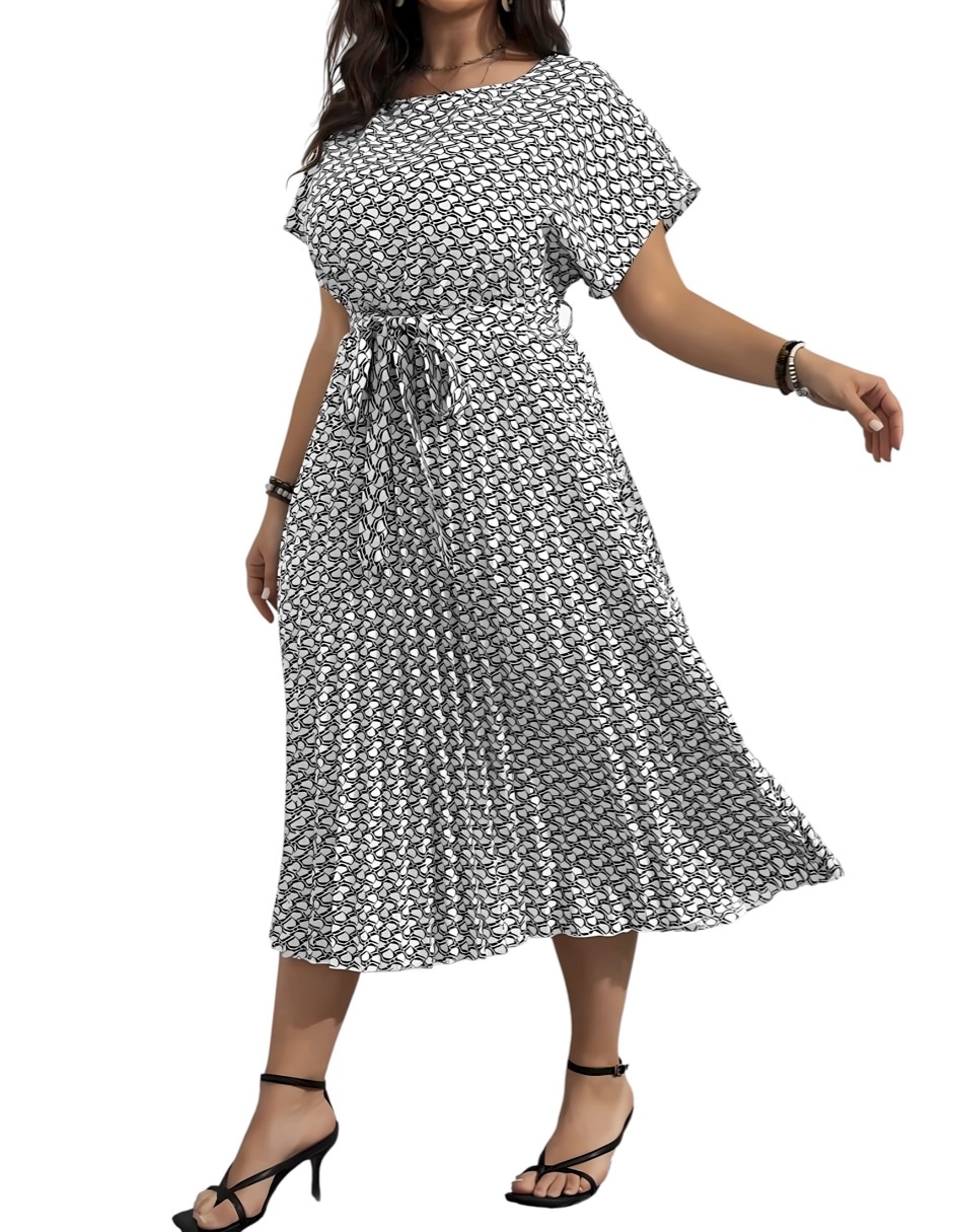 Vestido arriba rodilla casual lemonade para mujer