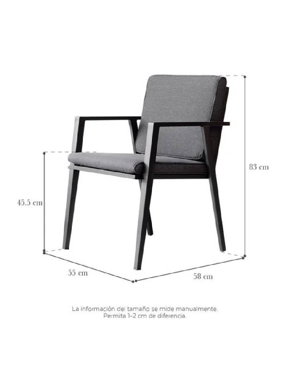 Silla All Chairs de aluminio
