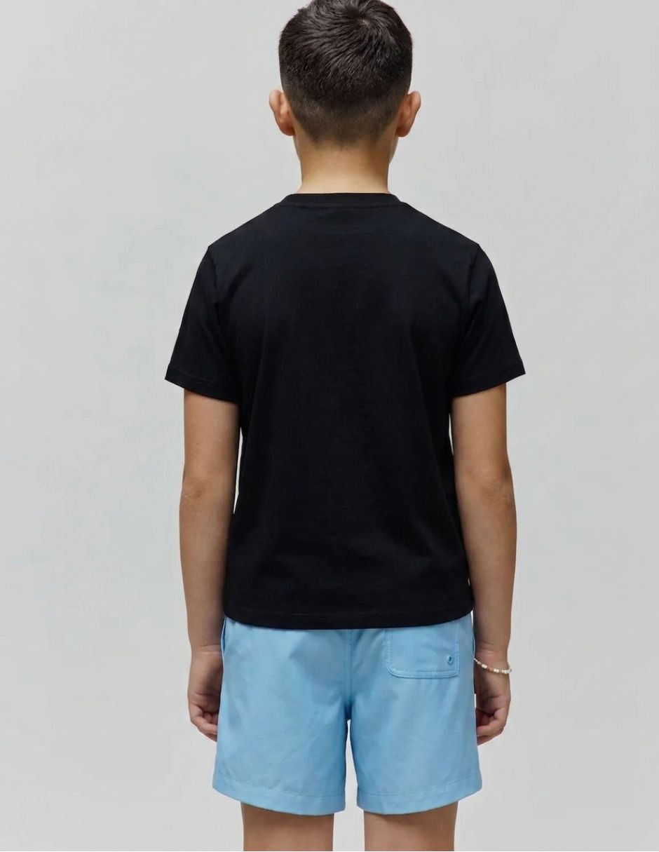 Playera psycho bunny manga corta para infantil niño