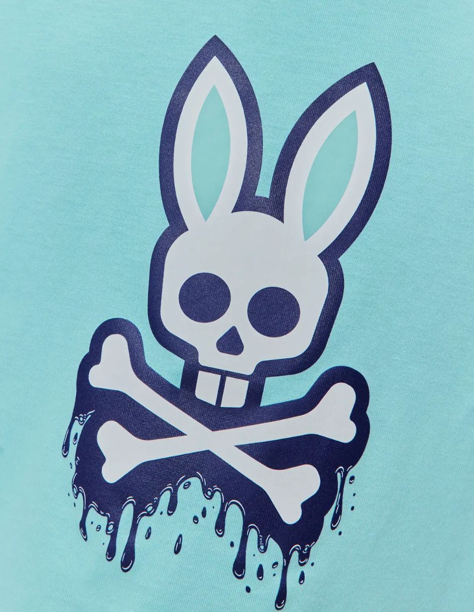 Playera psycho bunny manga corta para infantil niño