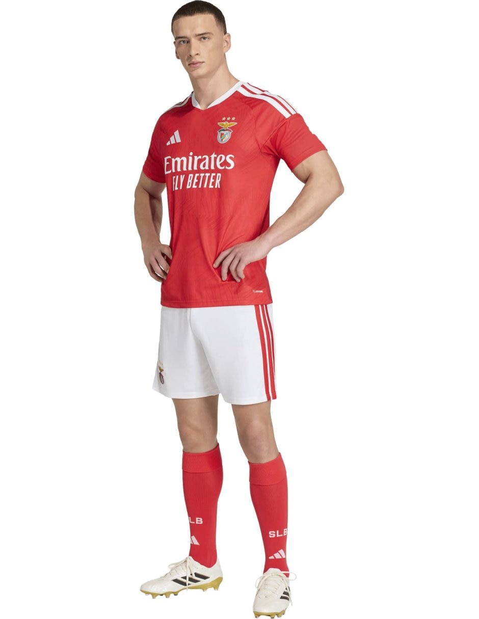 Jersey de benfica de manga corta adidas para hombre