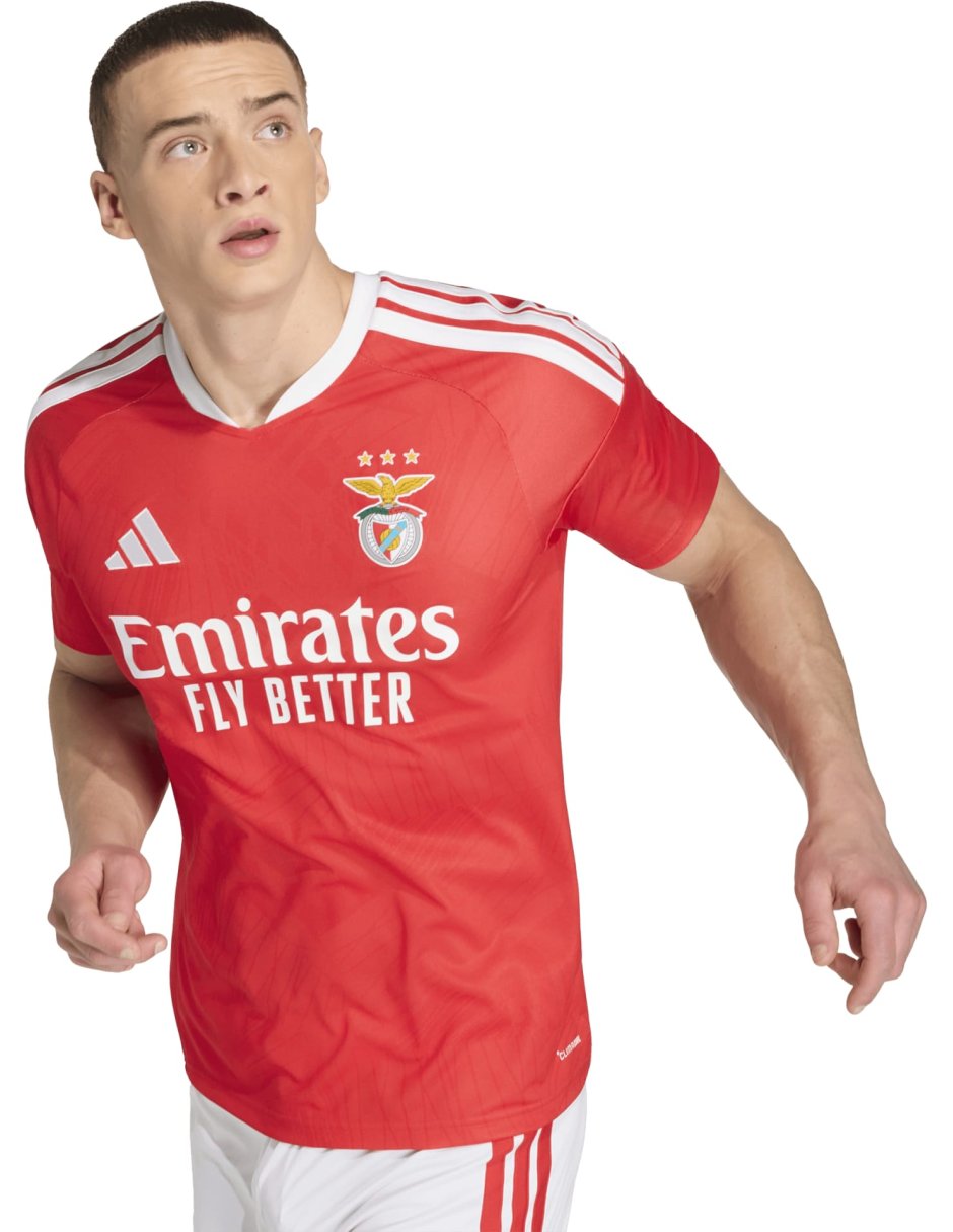 Jersey de benfica de manga corta adidas para hombre