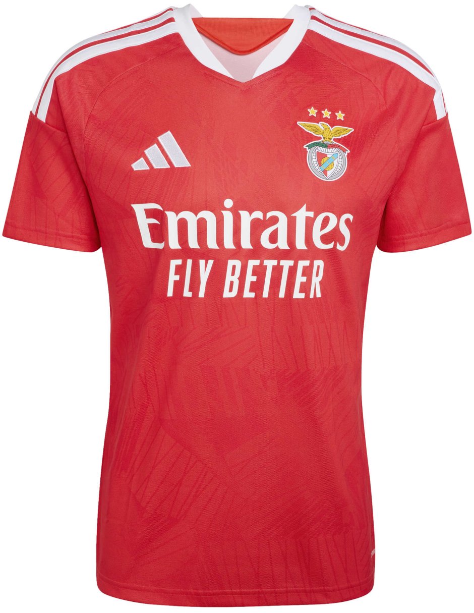 Jersey de benfica de manga corta adidas para hombre