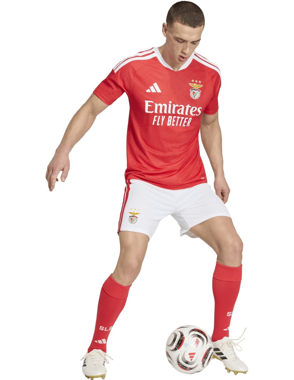 Jersey de benfica de manga corta adidas para hombre