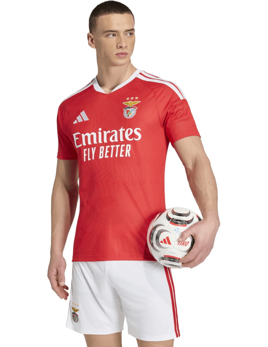 Jersey de benfica de manga corta adidas para hombre