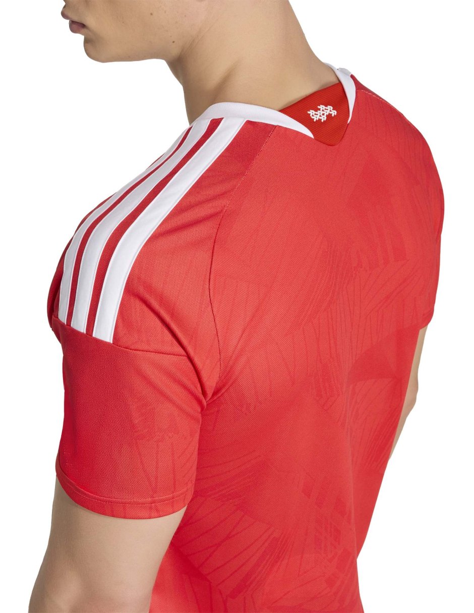 Jersey de benfica de manga corta adidas para hombre