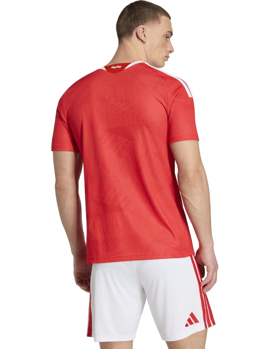 Jersey de benfica de manga corta adidas para hombre