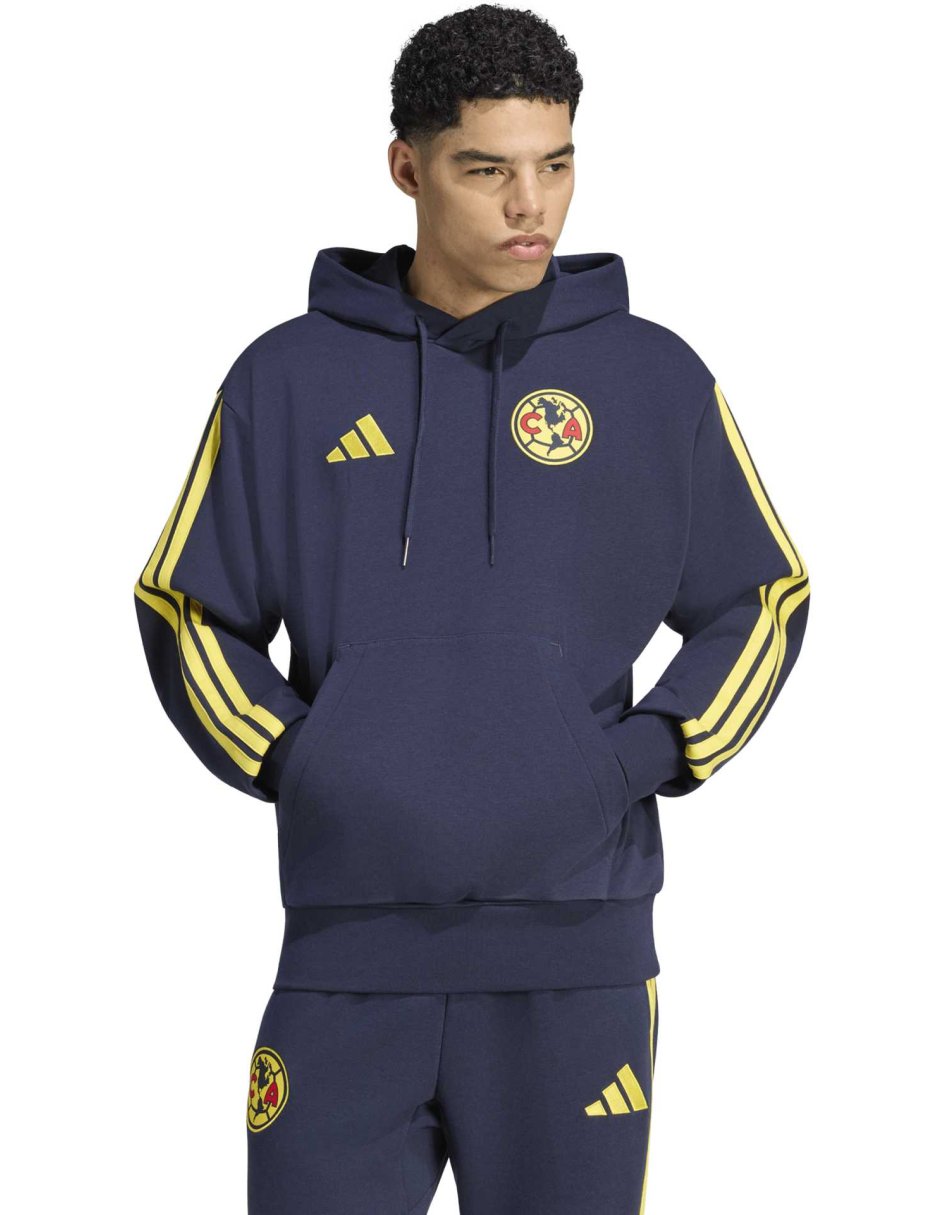 Sudadera para fútbol con capucha DNA Club América para hombre Sudadera para fútbol con capucha DNA Club América para hombre