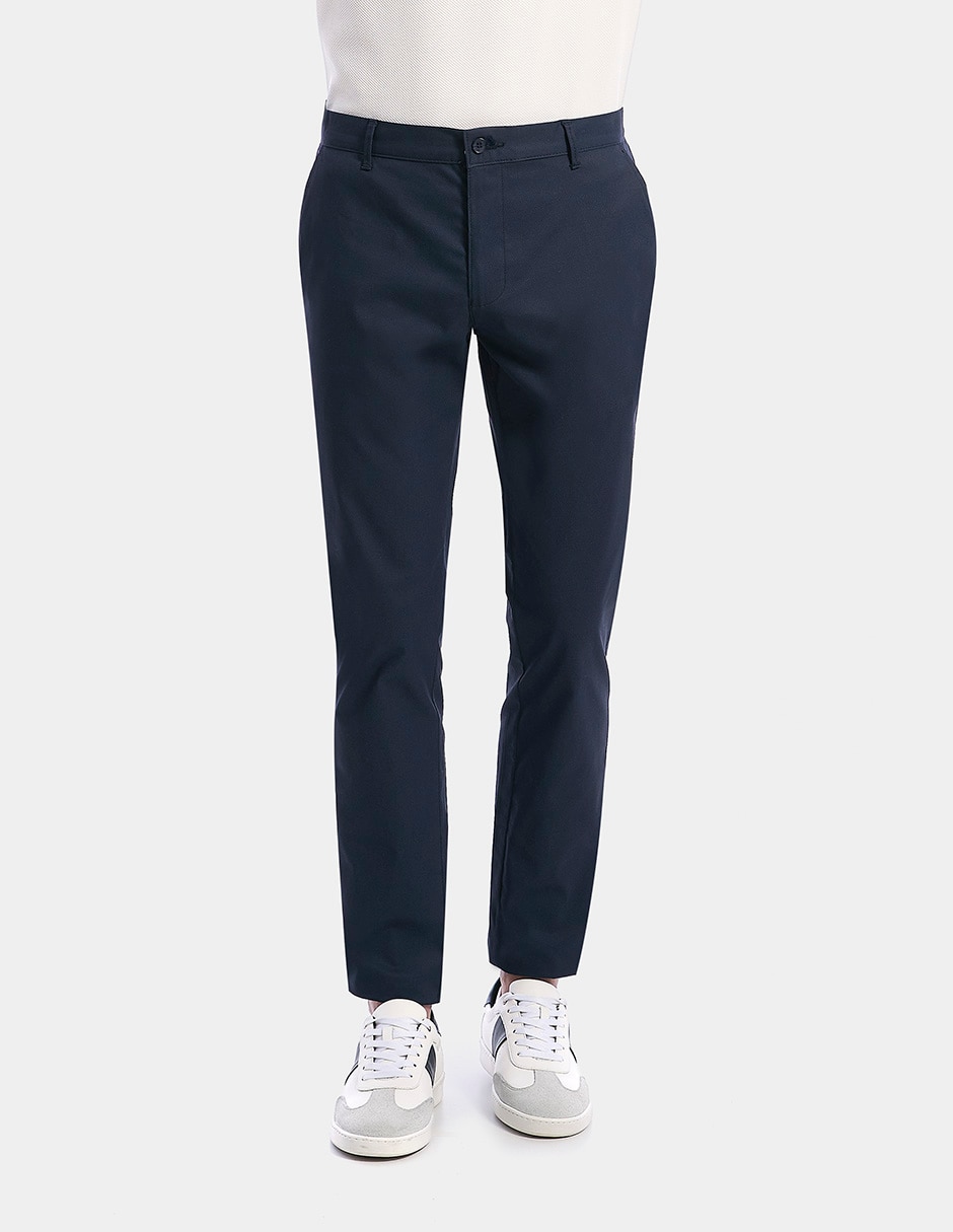 Pantalón business casual regular slim para hombre Pantalón business casual regular slim para hombre