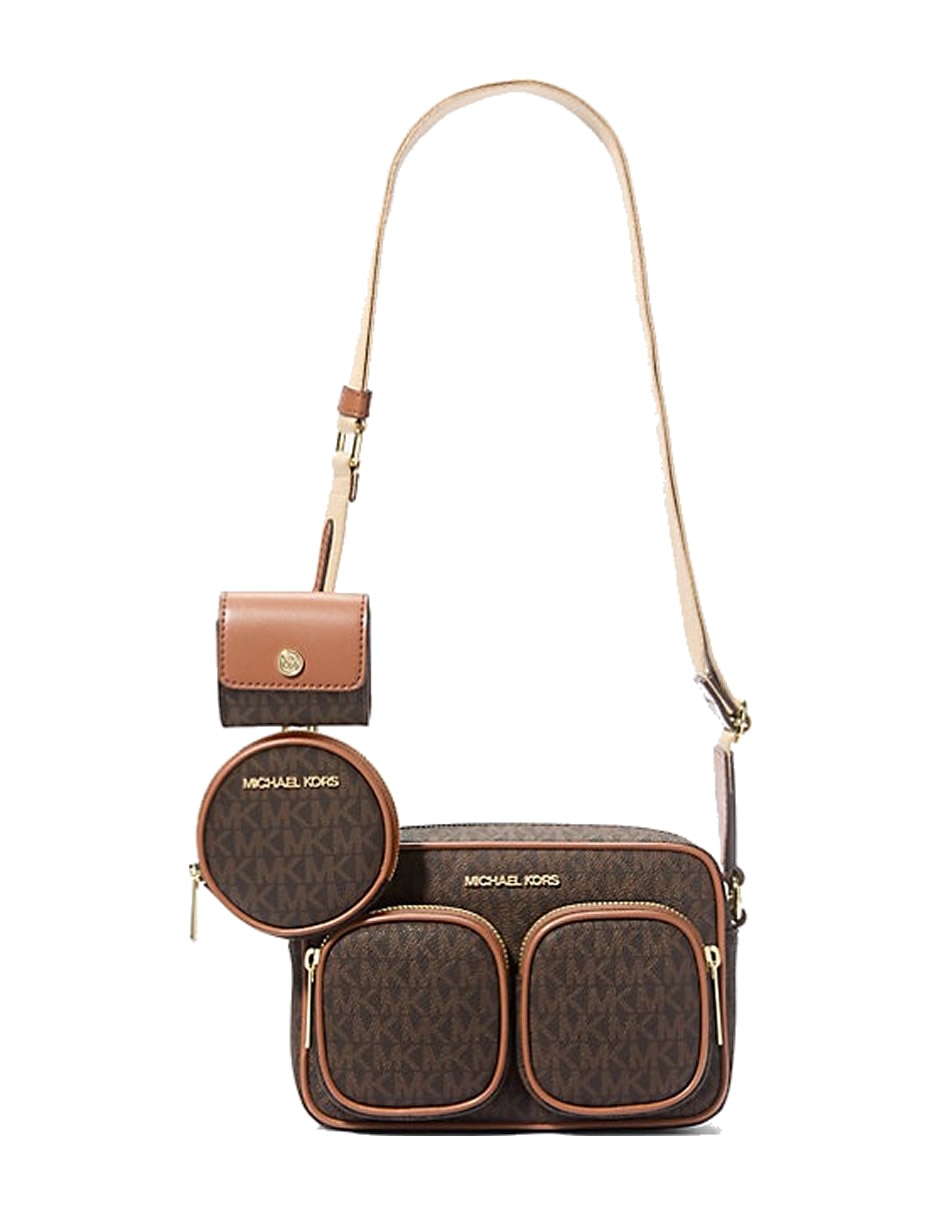Bolsa crossbody jet set de cuero para mujer 1