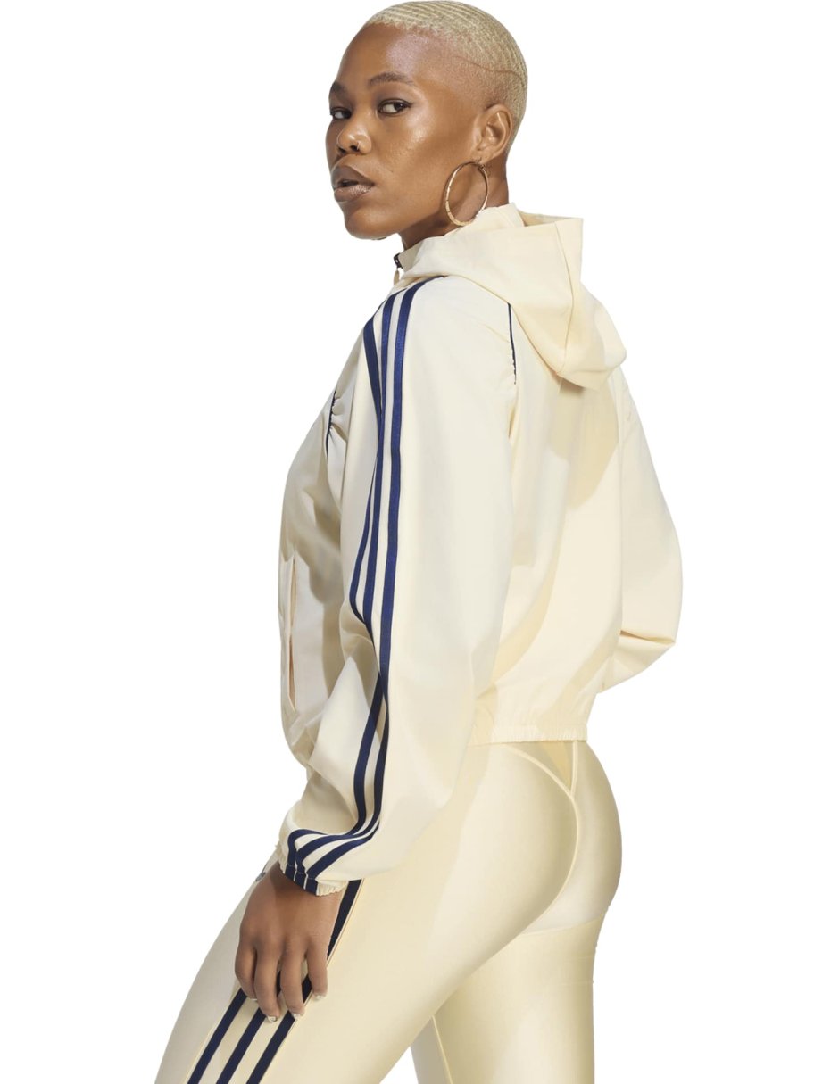 Sudadera para entrenamiento adidas mt s logo hd con capucha para mujer