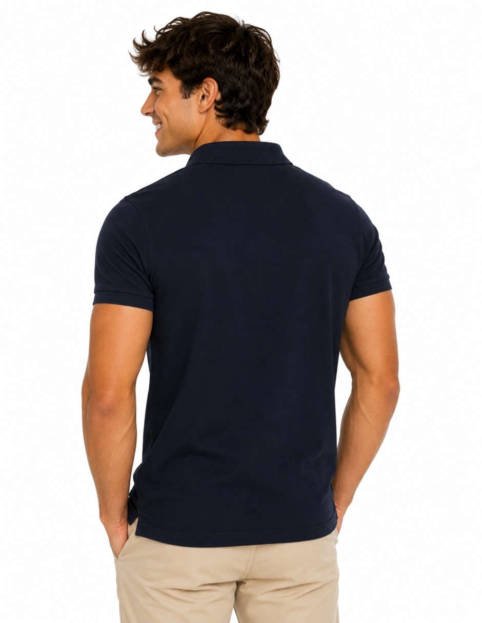 Playera Tommy Hilfiger XM03532 400 Fap cuello polo para hombre
