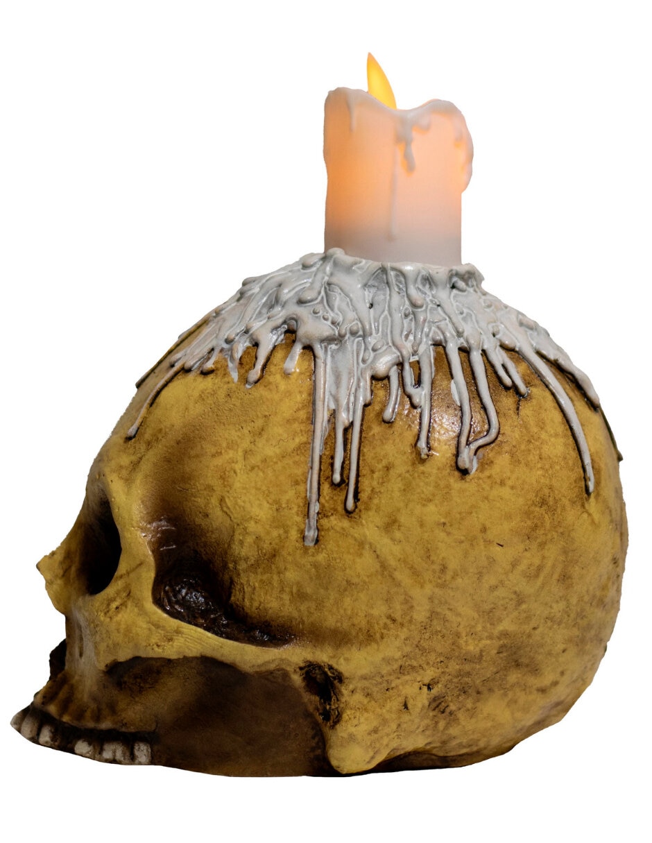 Figura decorativa de Calavera Rev