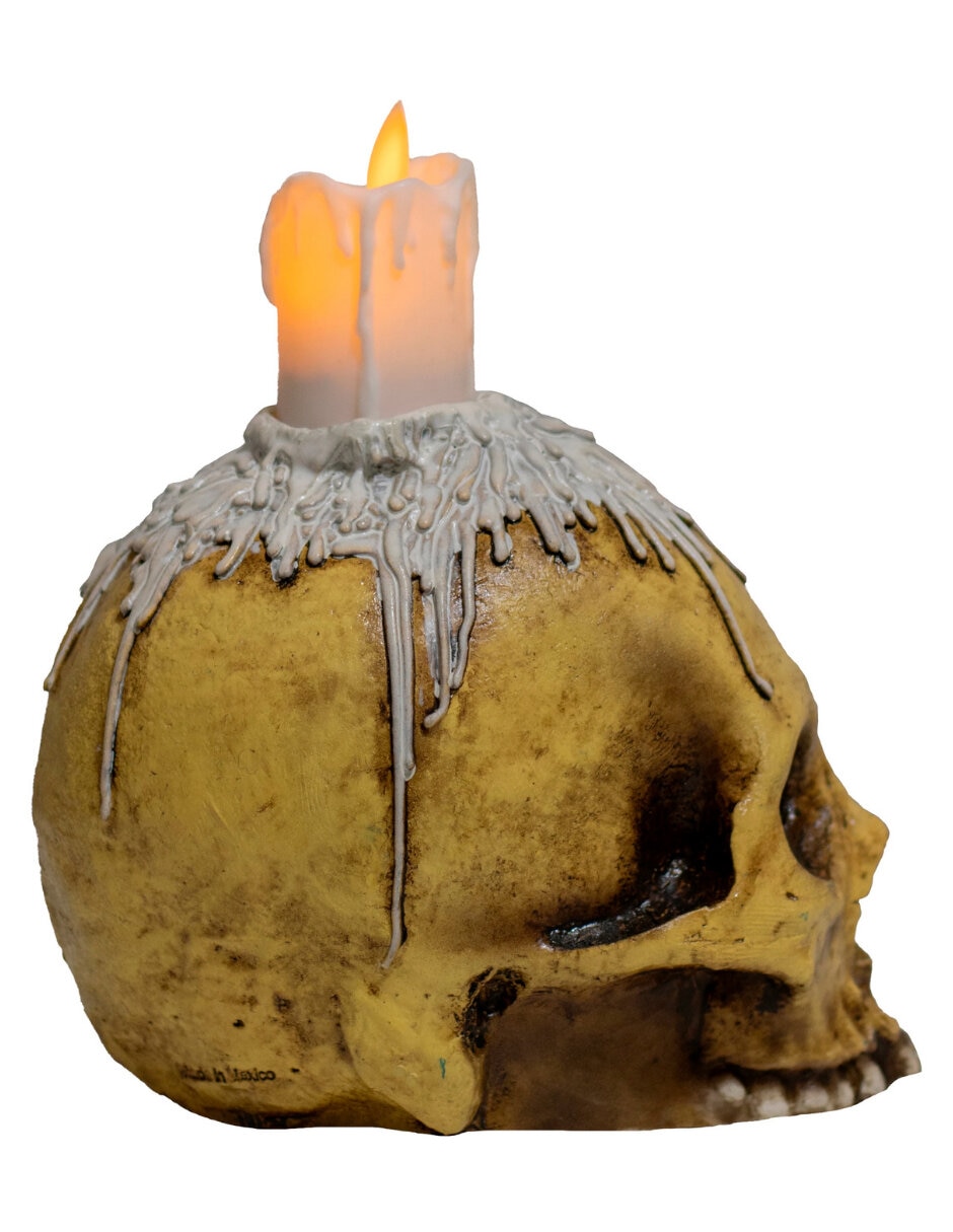 Figura decorativa de Calavera Rev
