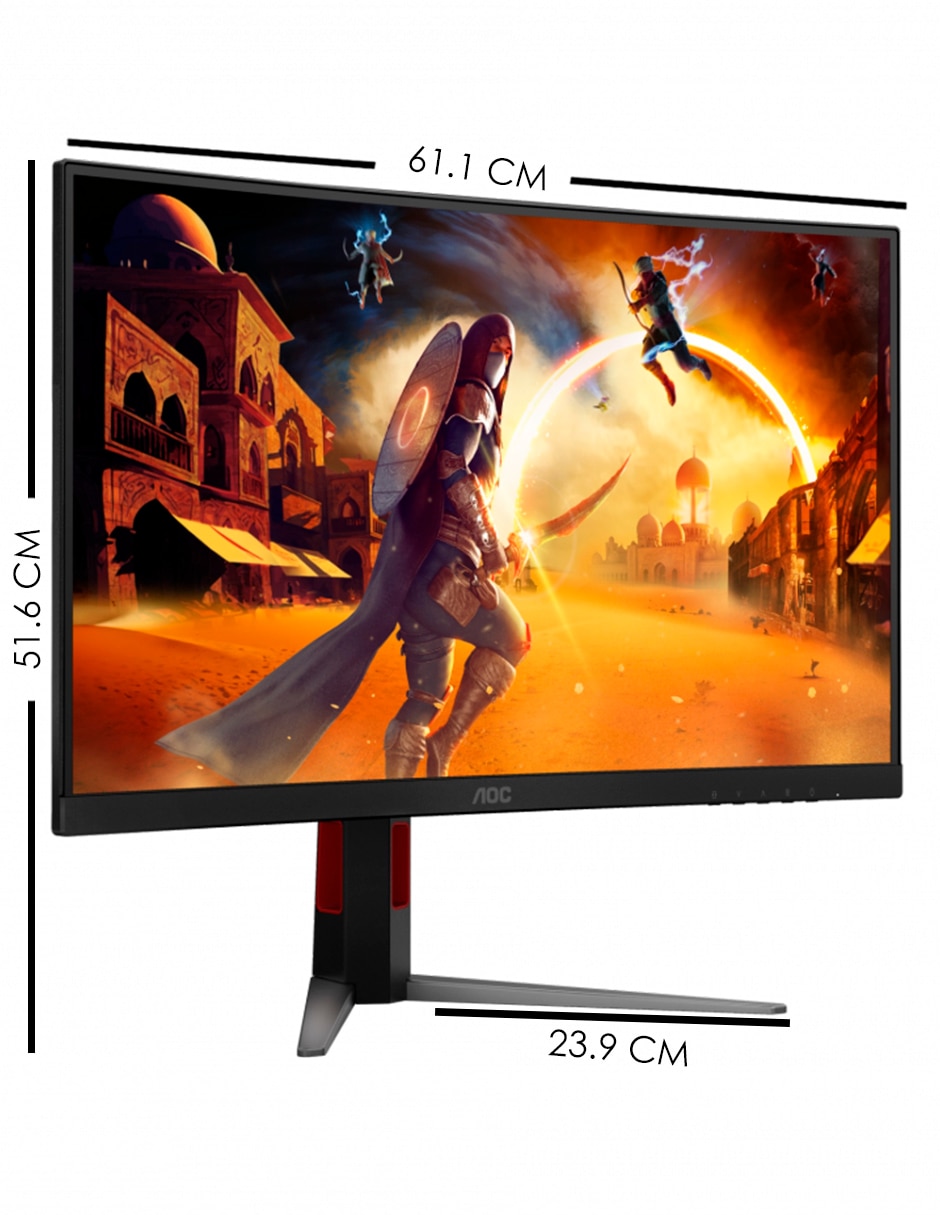 Monitor gamer C27G4H2 va Full HD 27 pulgadas 9