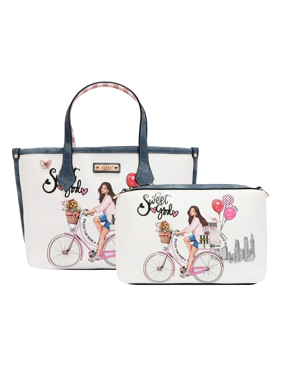 Bolsa tote sweet girl para mujer