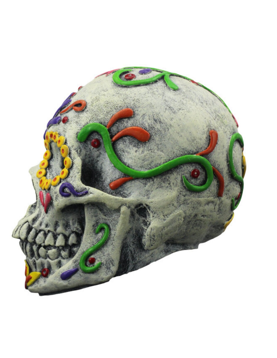 Figura decorativa de calavera Halloween Rev