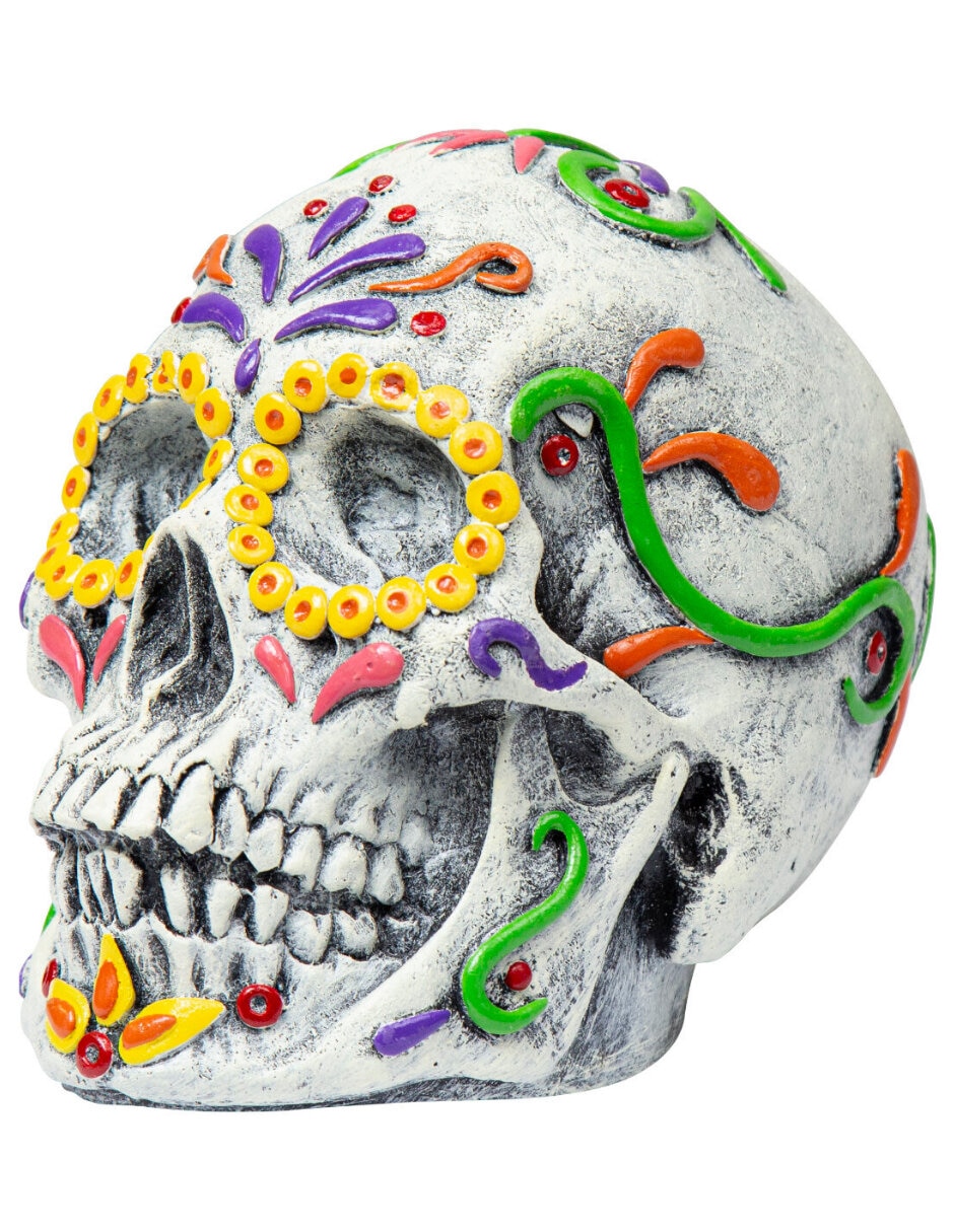 Figura decorativa de calavera Halloween Rev