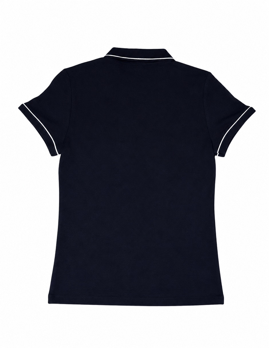 Playera manga corta tommy hilfiger cuello v para mujer