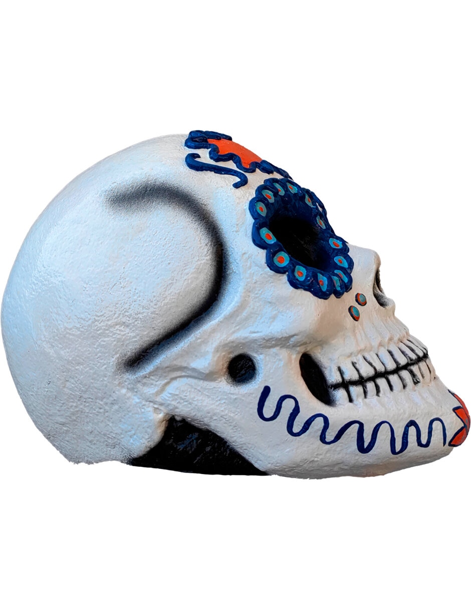 Figura decorativa de Calavera Rev