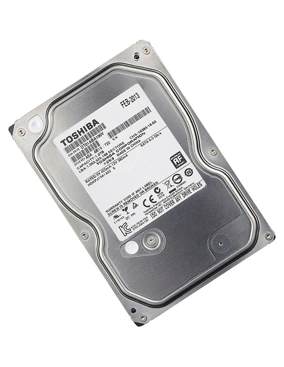 Disco duro interno Toshiba de 1 TB