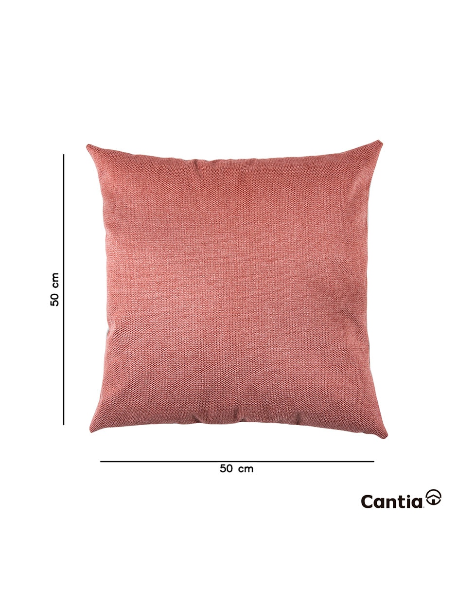 Cojín decorativo Cantia Blush