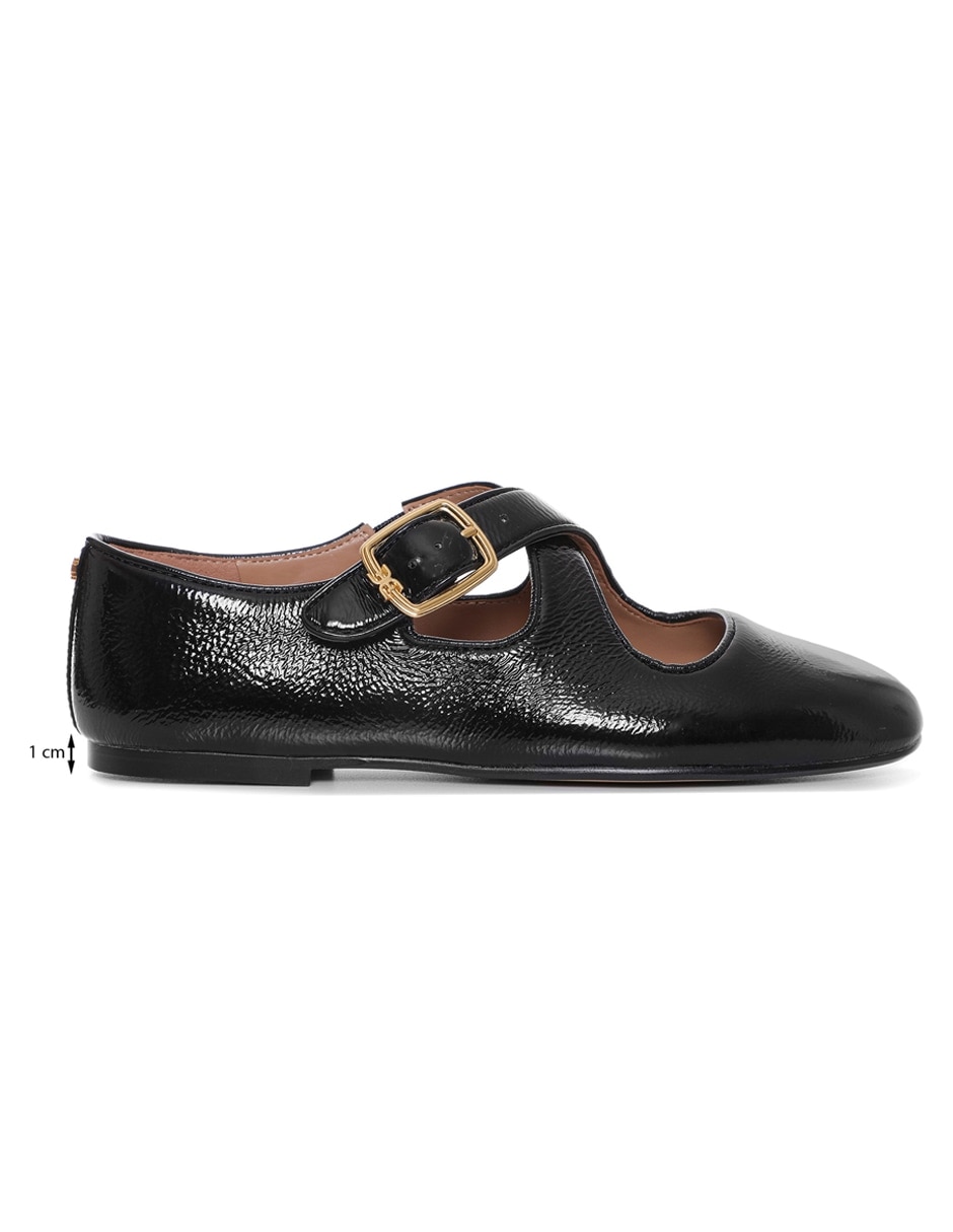 Balerina sam edelman de piel para mujer