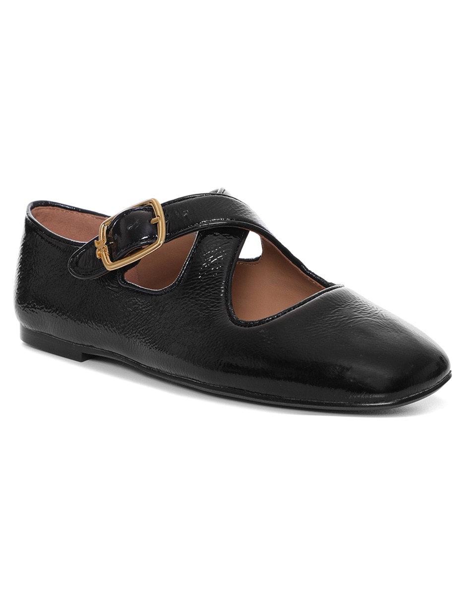 Balerina sam edelman de piel para mujer