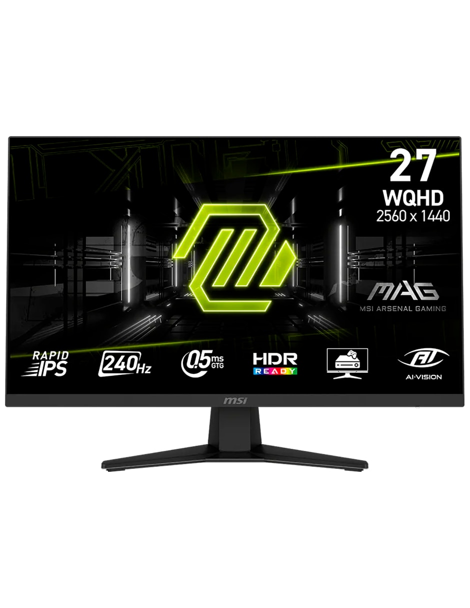 Monitor gamer MSI MAG 274QF X24 IPS wqhd 27 pulgadas