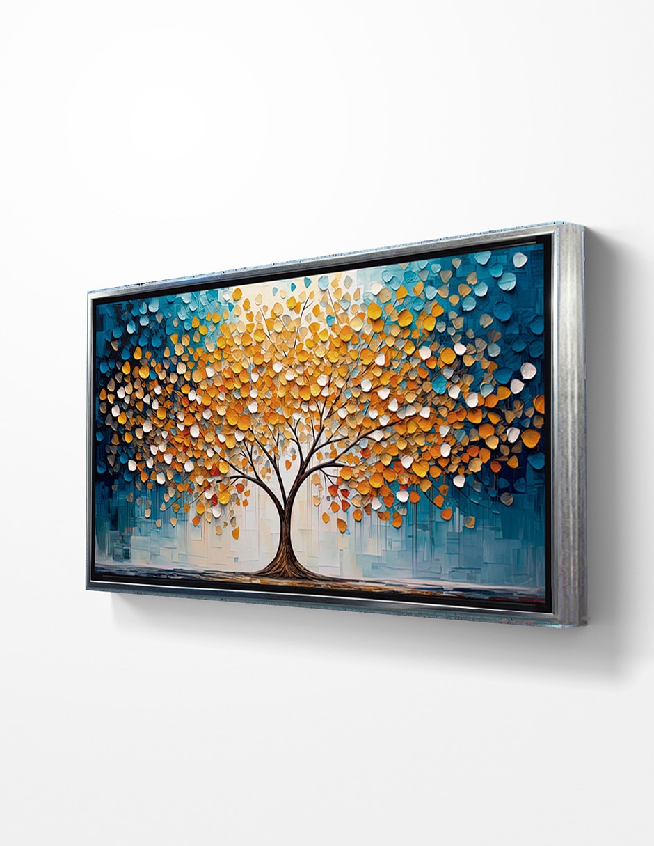Cuadro Árbol Real Colores técnica Impresión con óleo Canvas Premium Cuadro Árbol Real Colores técnica Impresión con óleo Canvas Premium