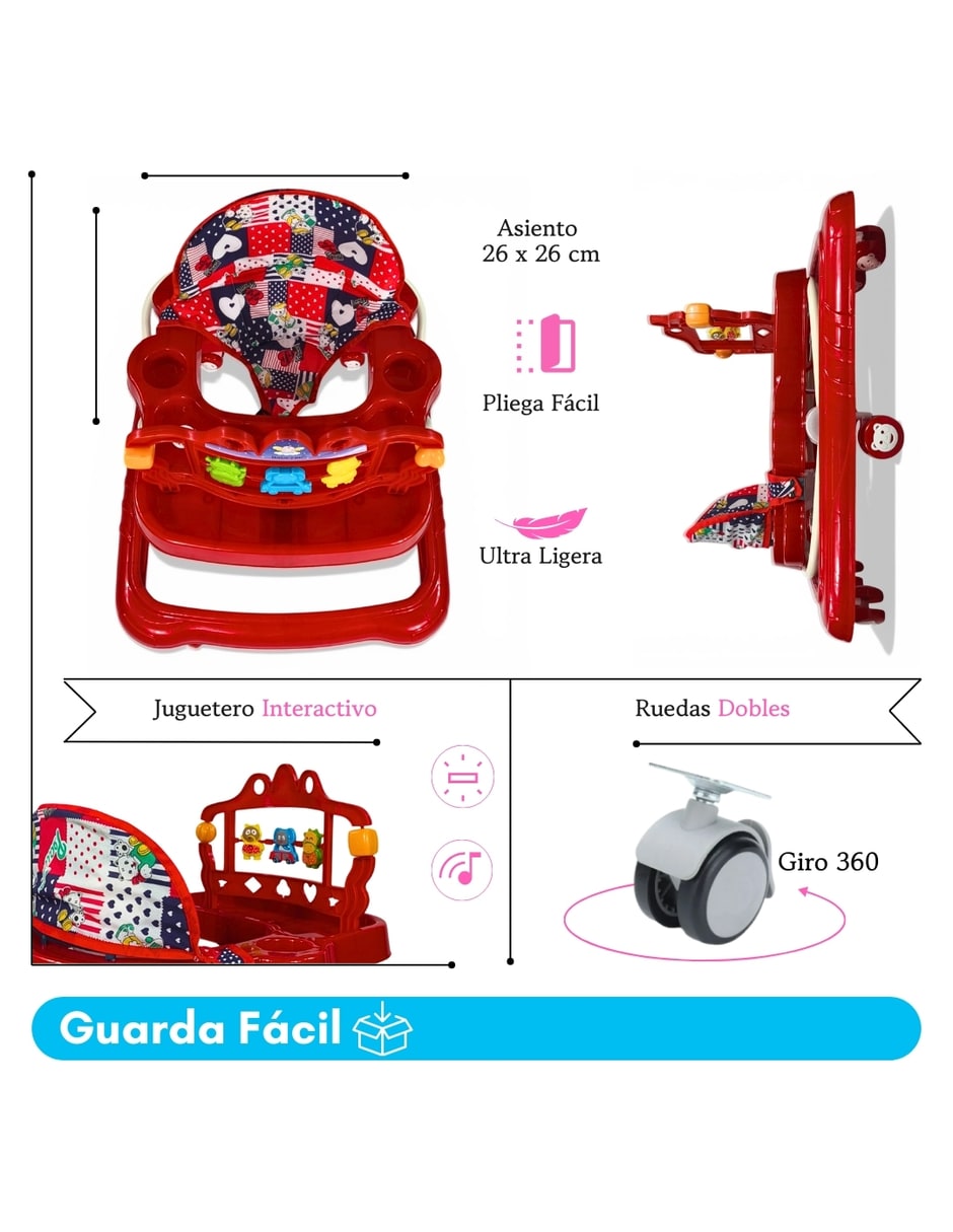 Andadera andadera unisex the baby shop tek-826