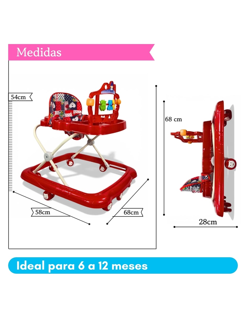 Andadera andadera unisex the baby shop tek-826
