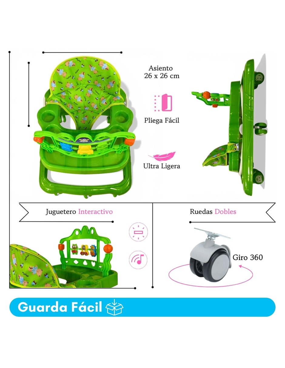Andadera andadera unisex tek-826 3