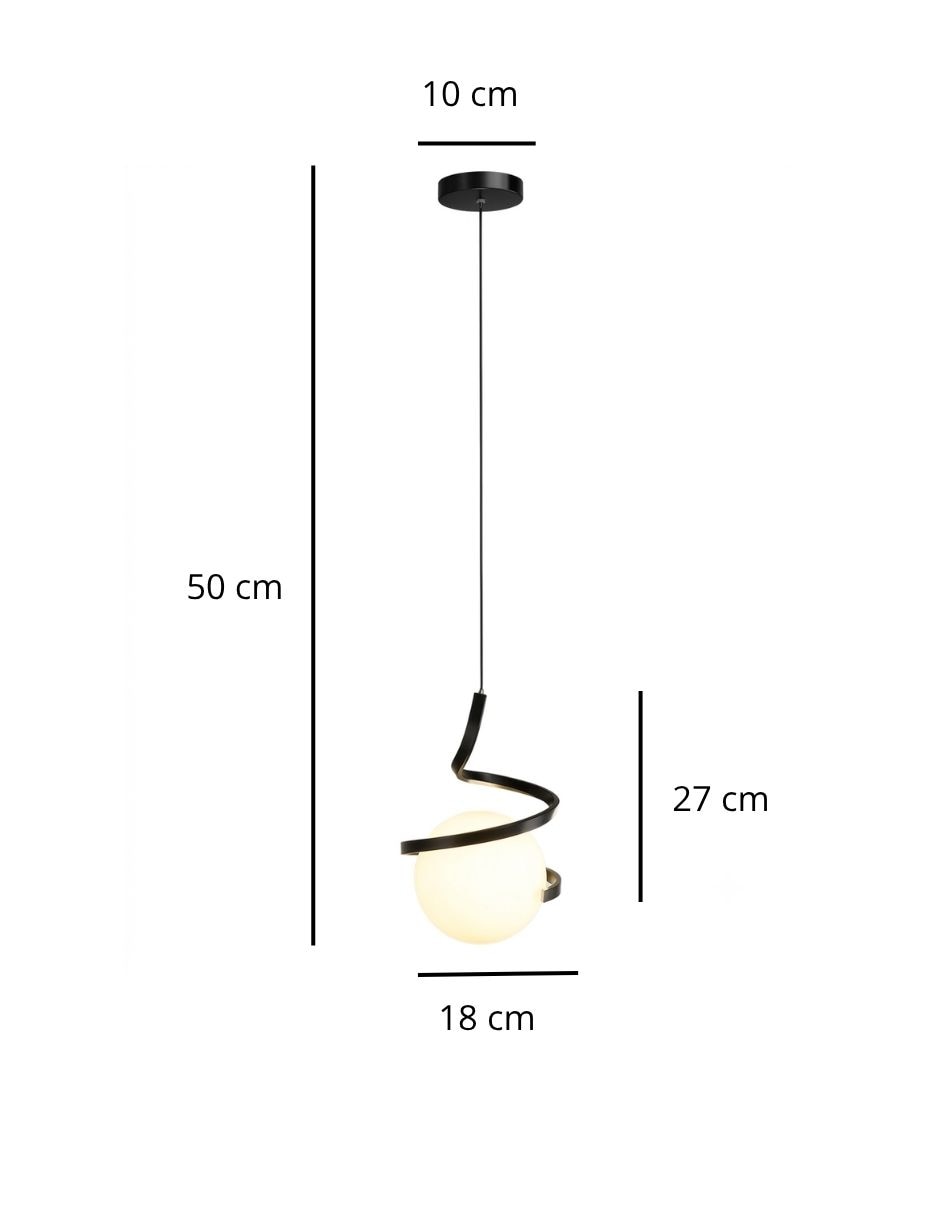 Candil Luz Vic forma circular 3