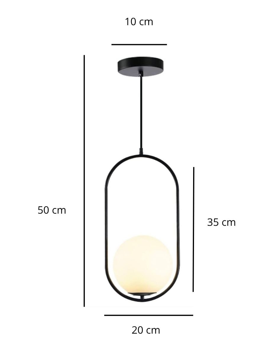 Candil Luz Vic forma cilindro 3