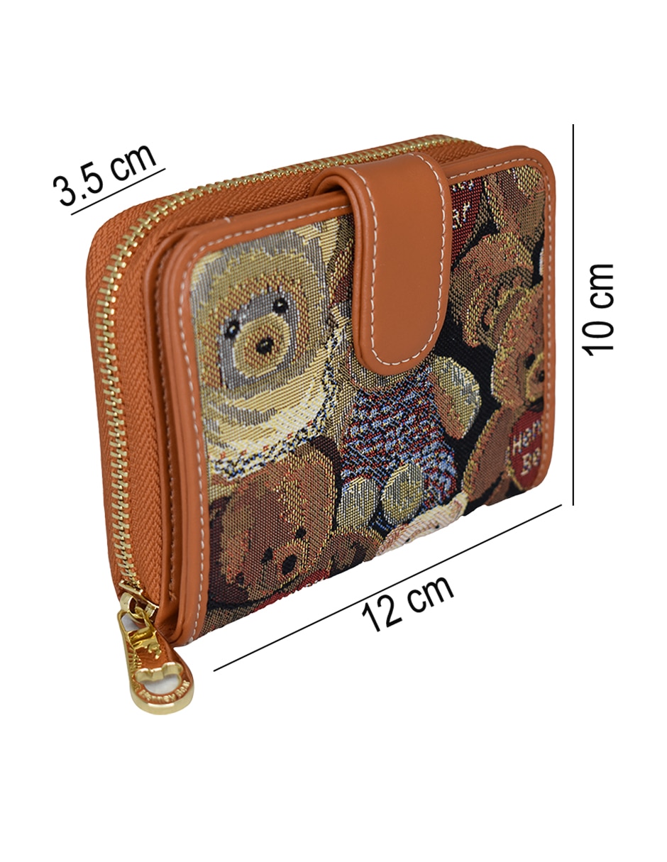 Cartera henney bear hw-100 tedie bear para mujer