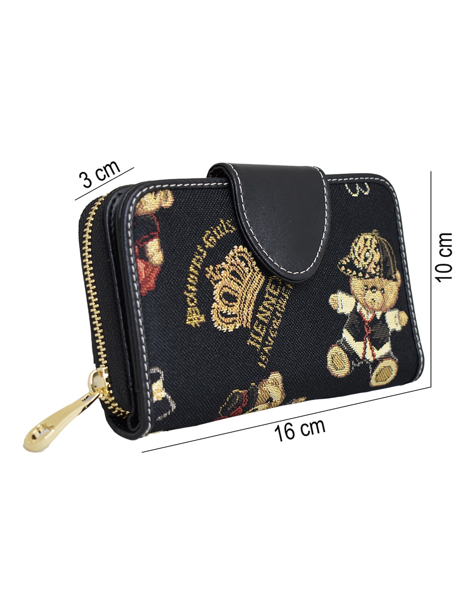 Cartera Henney Bear hw118 Crown Bear para mujer