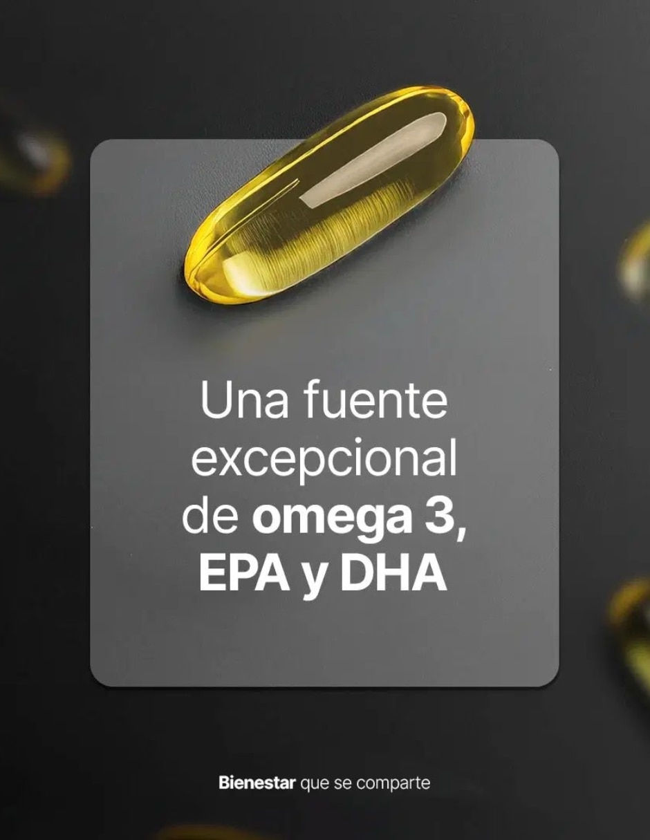 Omega 3 Salmon Oil Gourmet con aceite de salmón de 360 cápsulas