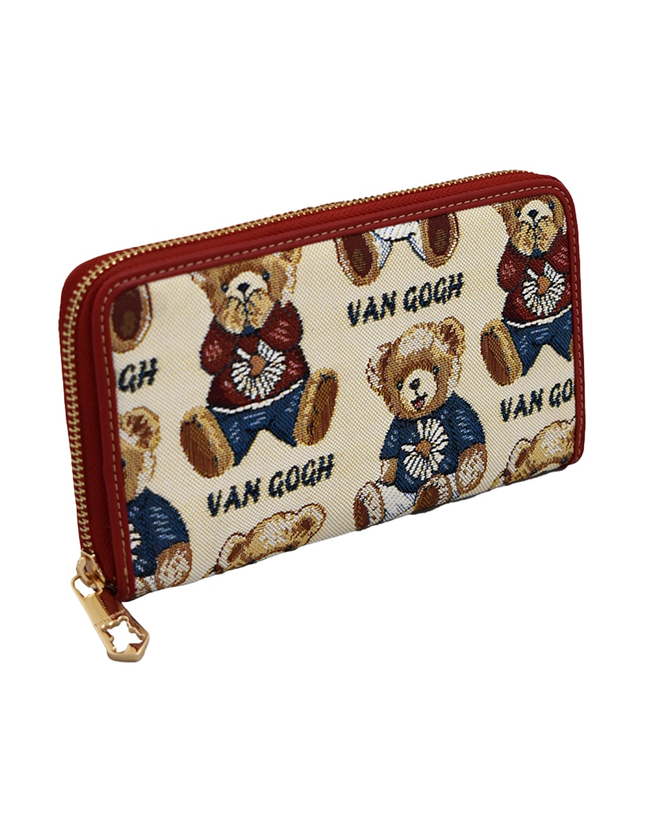 Cartera henney bear vw004 camomile para mujer