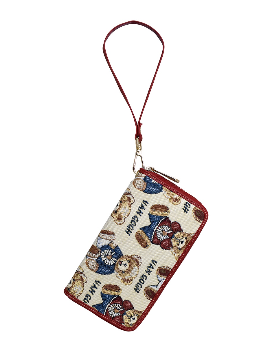 Cartera henney bear vw004 camomile para mujer