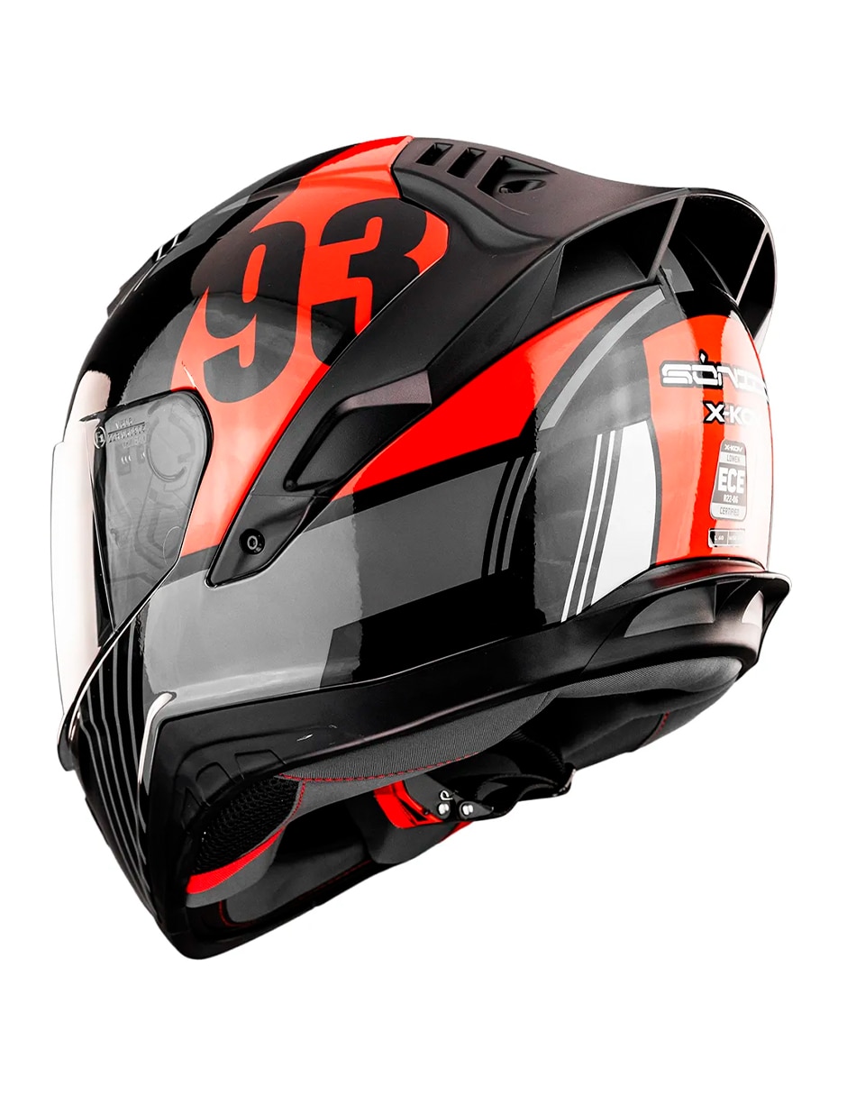 Casco cerrado para motorsport para unisex 2