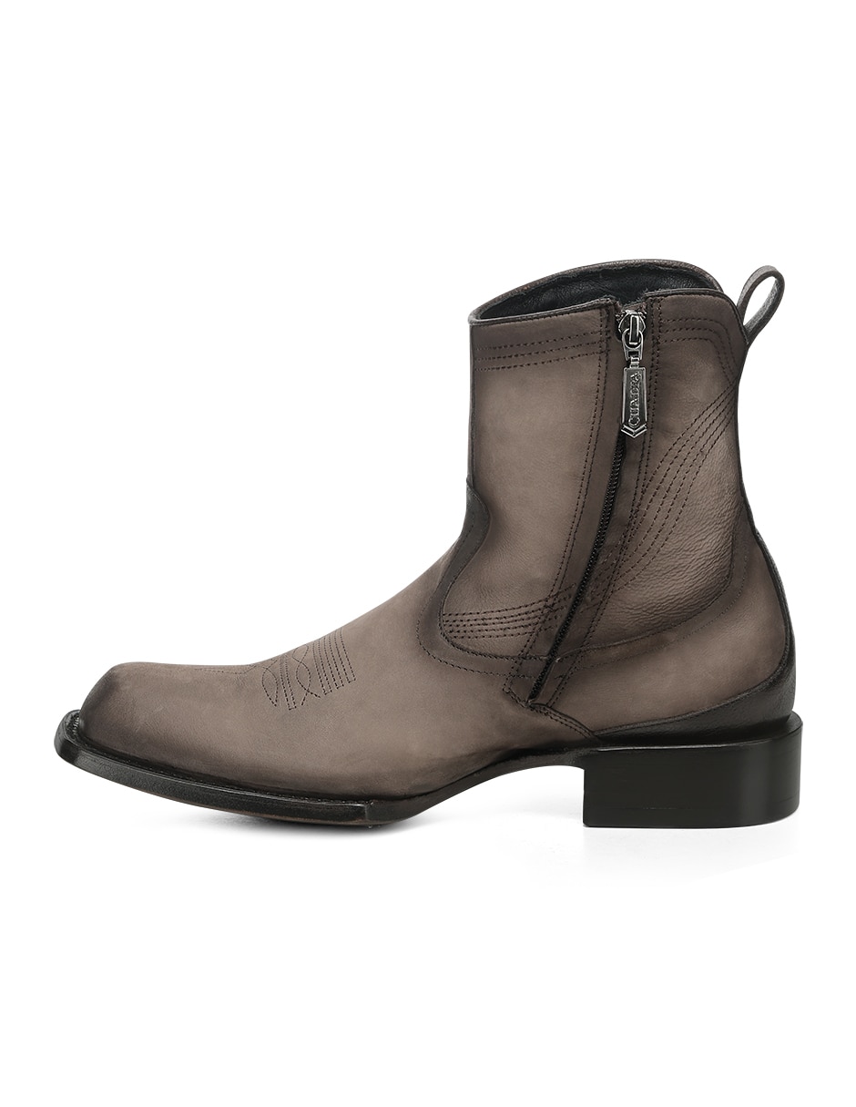 Botín de piel para hombre 3
