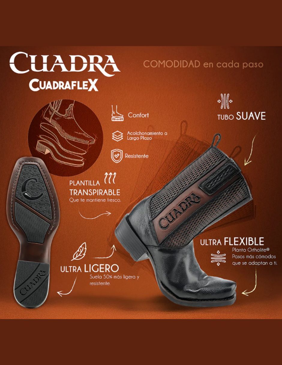 Bota/Botín CUADRA de Piel para hombre 3