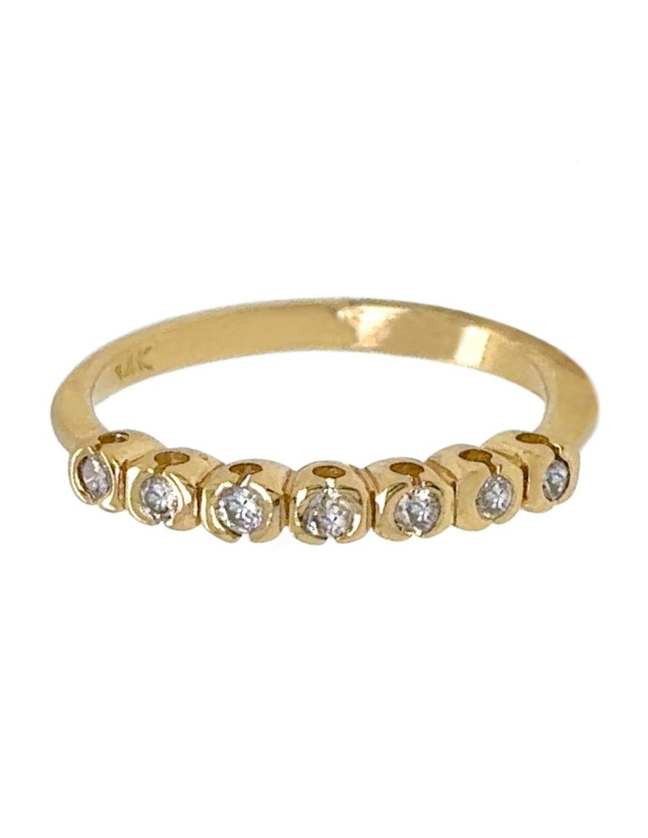 Anillo multi gemas de redondo junio 2026 14 k de oro amarillo diamante brillante Anillo multi gemas de redondo junio 2026 14 k de oro amarillo diamante brillante
