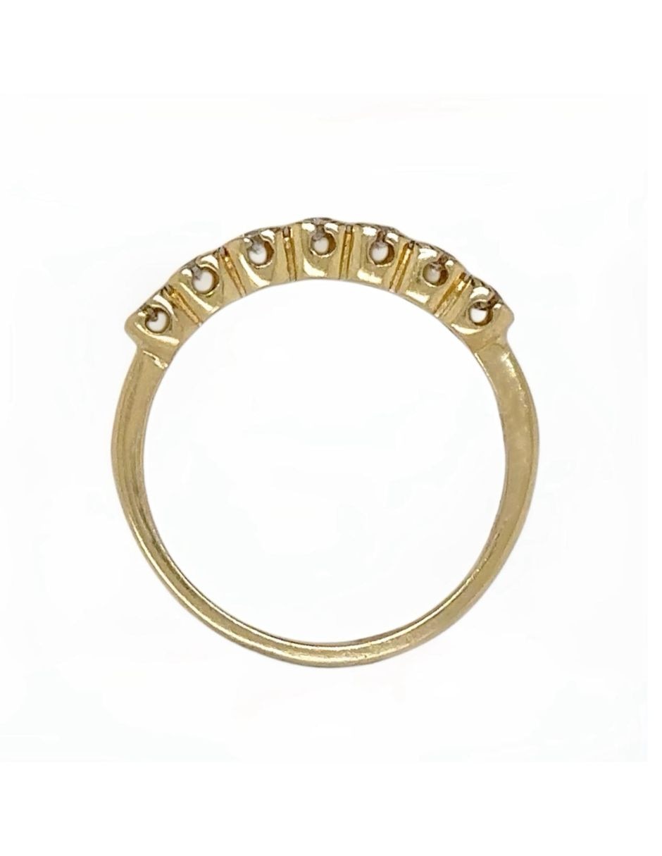 Anillo multi gemas de redondo idc junio 2026 14 k de oro amarillo diamante brillante
