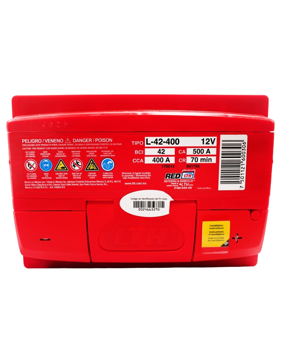 Acumulador LTH l-42-400