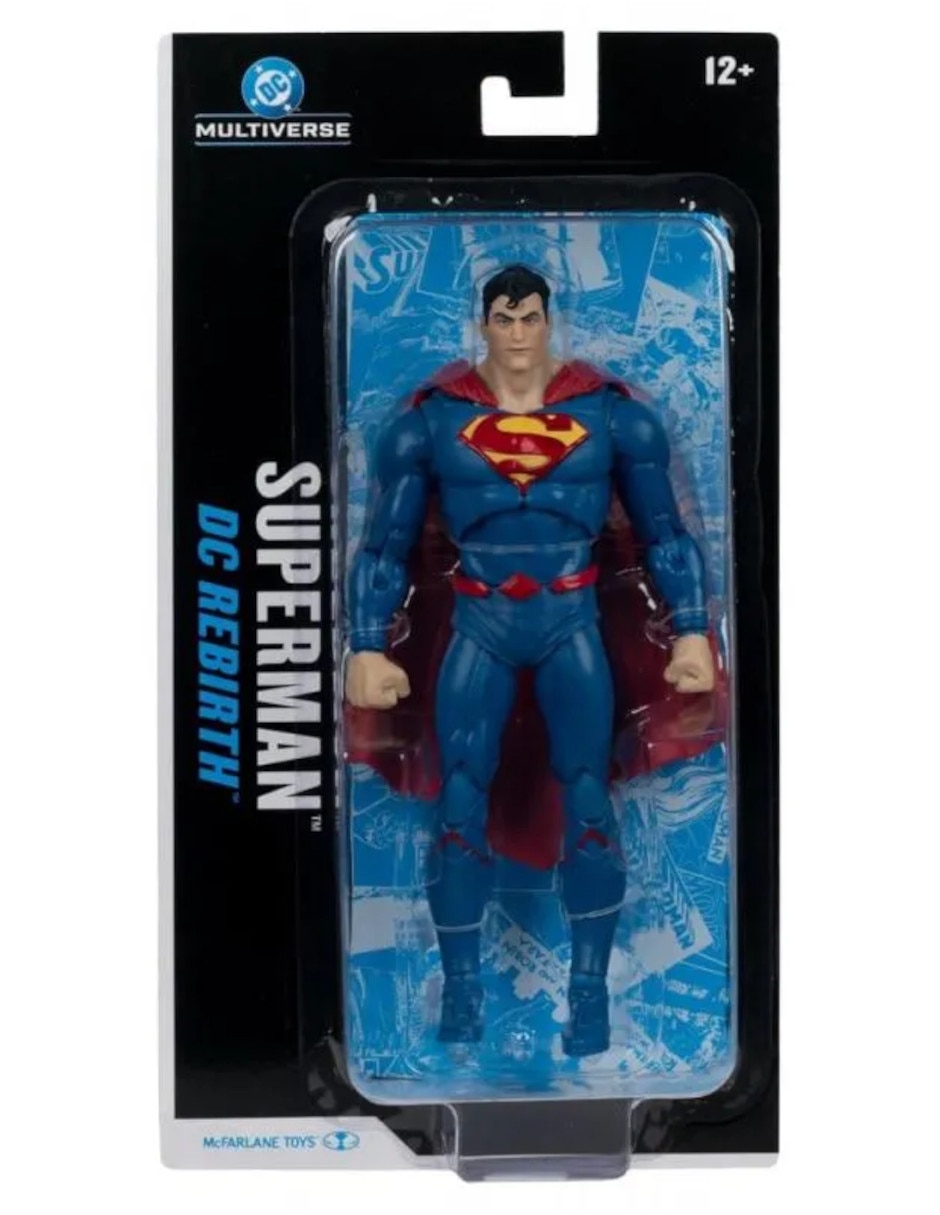 Figura de colección articulada dc multiverse superman mcfarlane toys